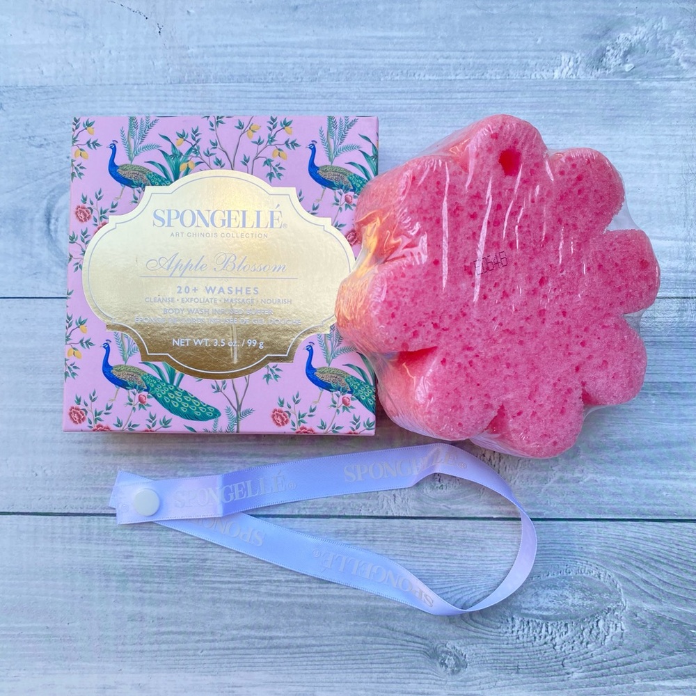 Spongelle Apple Blossom Body Wash Infused Buffer